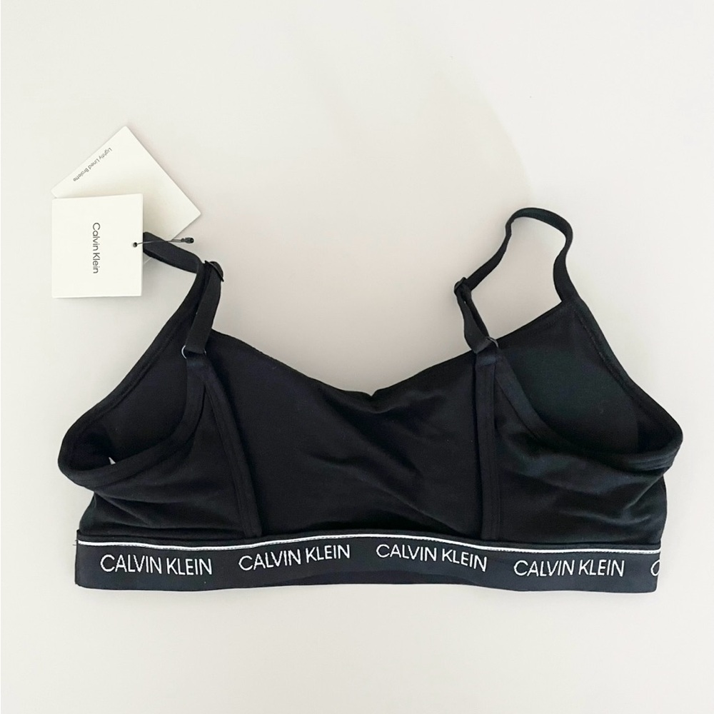 Calvin Klein Archive Logo Bralette - Picture 5 of 6